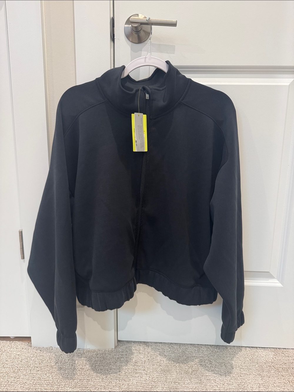 All in Motion • Black NWT Sandwash Full Zip Jacket (discontinued style) - Picture 2 of 9